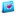 Folder Heart II Blue Icon 16x16 png